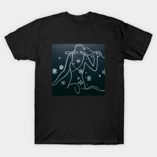 Swimming in Winter T-Shirt